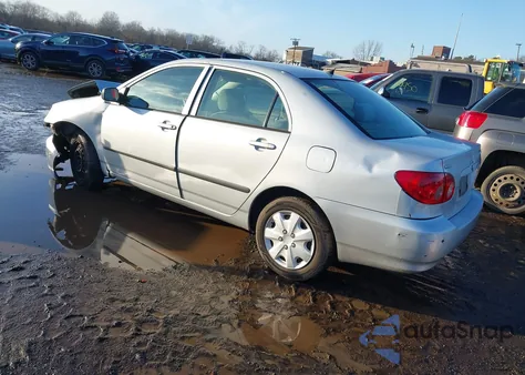 2005 Toyota Corolla Ce из США, поврежденный, VIN 2T1BR32E05C327021